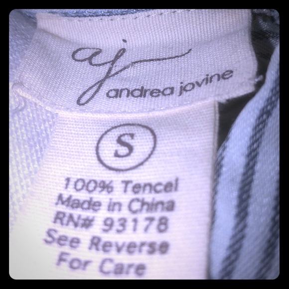 🆕 Striped Tencel Button Down Dress - Picture 8 of 8